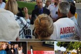 25th District CA Congressman Knight faces happy and unhappy Constituents (opposed to amnesty).