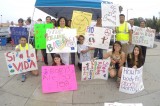 Pro-Life Latinos/Anglos rally/protest in West San Fernando Valley