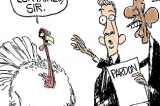Cartoonist Chip Bok: Turkey Pardon