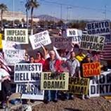 Protest Obama Visit to San Bernardino