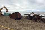 Grounded trawler Day Island dismantled in Ventura
