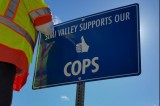 “Simi Supports Our Cops” Sign Unveiled