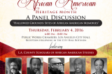 African American Heritage Month- panel discussion