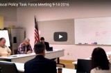 Oxnard Fiscal Policy Task Force meeting  report- 9-14-16