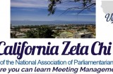 Zeta Chi Parliamentarians –Meeting on Oct. 16th