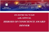 Invitation:  AFA’s 2017 Heroes of Conscience Dinner honoring David Horowitz