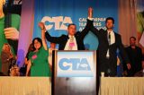 Teachers’ union president obsesses about billionaires at California Democratic convention