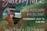 Pilot and Photographer Bill Dewey to Share His Point of View on California Landscape – July 13th