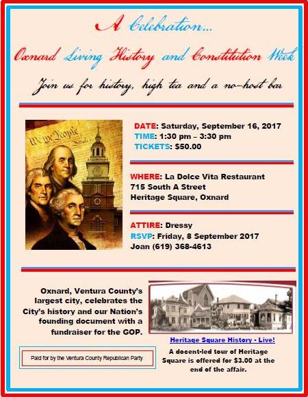 Republicans, The Party Of Lincoln…A Fundraiser In Oxnard