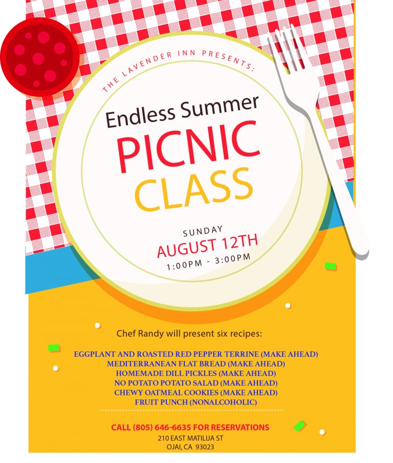 Endless Summer Picnic Class with Chef Randy