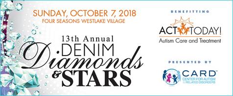 Center for Autism & Related Disorders Is The Presenting Sponsor At 13th Annual Denim, Diamonds & Stars