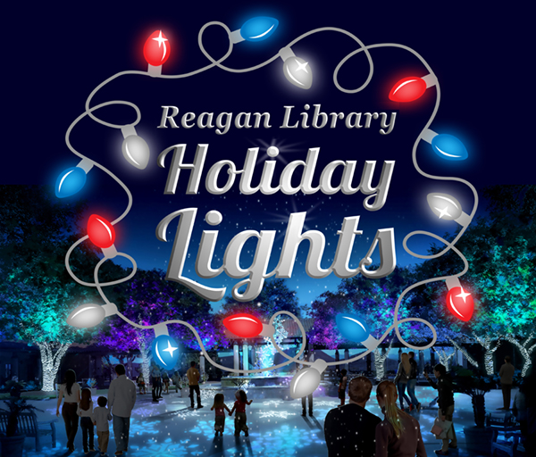 Reagan Library Holiday Lights
