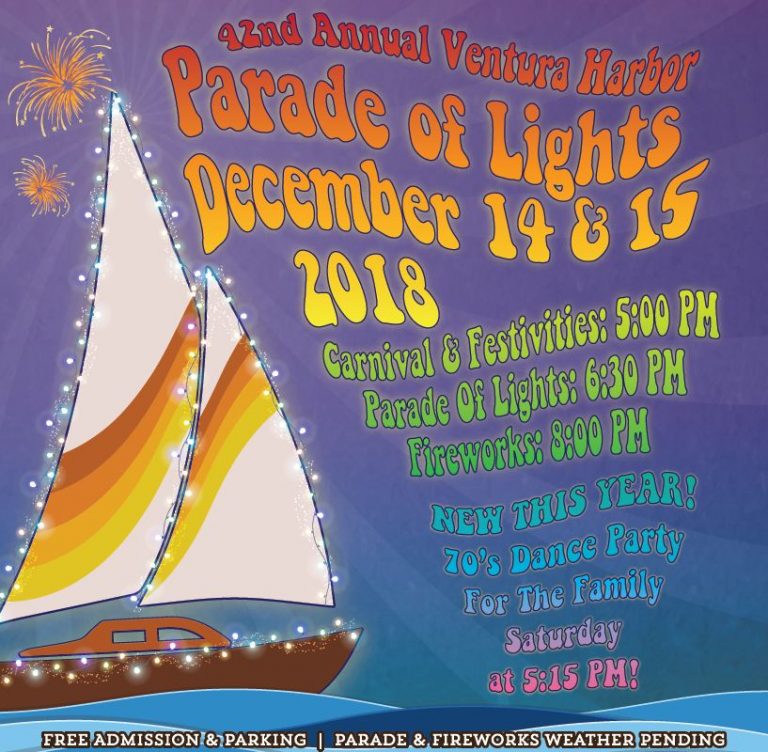 Ventura Harbor 42nd Annual Parade of Lights