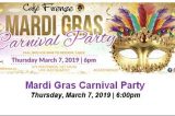 Cafe Firenze’s Mardi Gras Party: Are you ready?