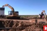 30-Foot Border Wall Begins Construction In California