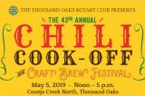 43rd Annual Chili Cook-Off and Craft Brew Festival Friends and Family Special