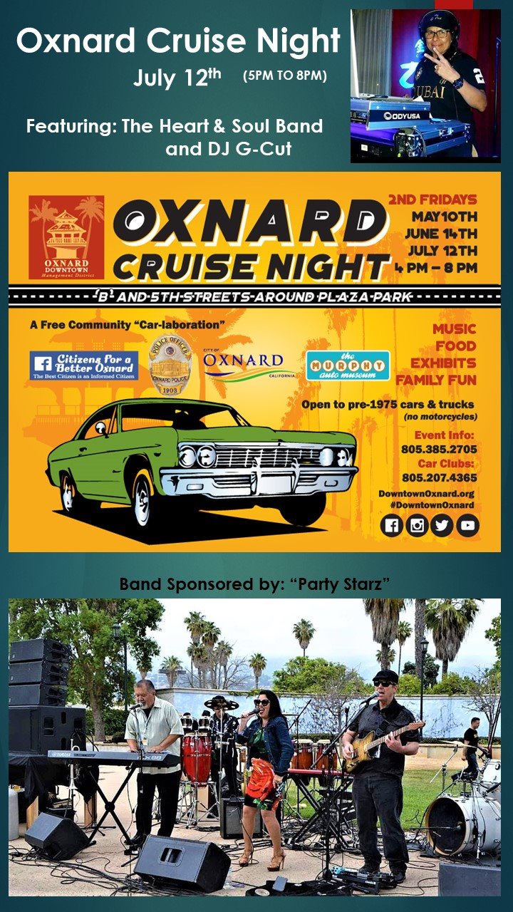 Oxnard Cruise Night – July 12th
