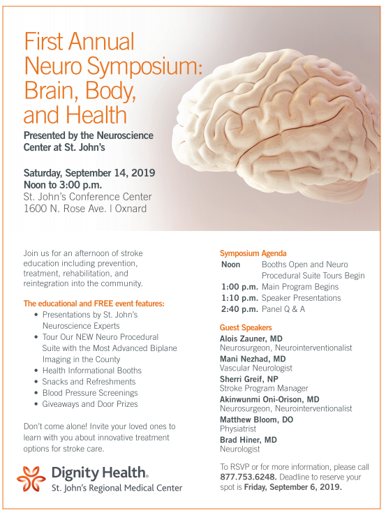 St. John’s Regional Medical Center to Host First Annual Neuroscience Symposium