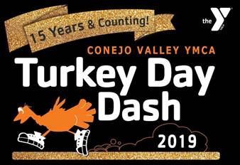 Conejo Valley YMCA’s 15th Annual “Turkey Day Dash” – November 28