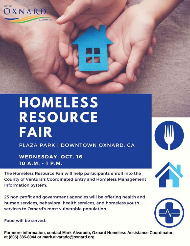 Oxnard Homeless Resources Fair