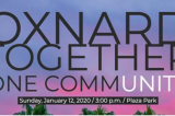 Unity – Community Event this Coming Sunday, January 12th – Oxnard Plaza Park