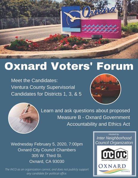 Oxnard Candidates and Ballot Initiative Voters’ Forum