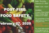 FREE Sustainability Through Soil Health Symposium and Post Fire Food Safety – 02.27.20