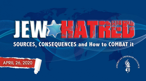 You’re Invited!  AFA’s Conference-  Jew Hatred: Sources, Consequences and How to Combat it