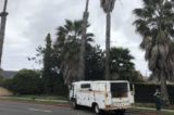 Oxnard | Stolen truck crashes into palm tree on channel Islands Boulevard near C St.