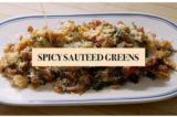 Recipe of the Week | Watch Fabio’s Kitchen: Spicy Sautéed Greens