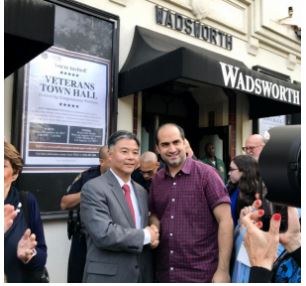 Iranian Americans Protest in Front of Ted Lieu’s L.A. Office on August 3rd