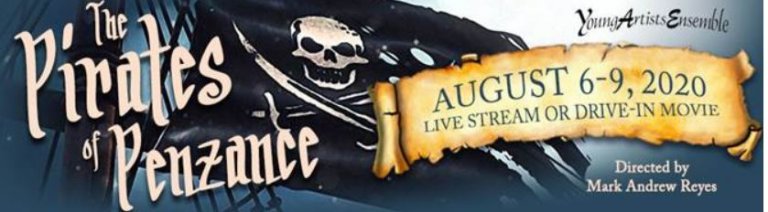 Pirates of Penzance Livestreamed to Couch or Car