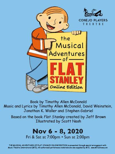 Conejo Playters Theatre Presents The Musical Adventures of Flat Stanley