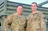 Deployed Father and Son Get Promoted Together, Pin Each Other Their New US Army Ranks