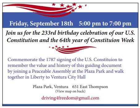 Help Us Celebrate the Constitution’s Birthday