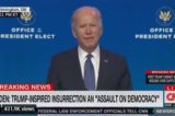 Biden Says Black Lives Matter Protesters Would ‘Have Been Treated Very Differently’ Than Capitol Rioters