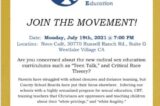 Parent Movement Hosts Event To Educate Parents On Critical Race Theory Curriculum In The CVUSD