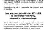 Ventura County Parents Move Against School Vaccine Mandate
