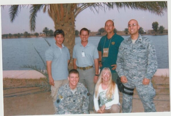 My team at MNF-I  working with in Iraq 2009-2010