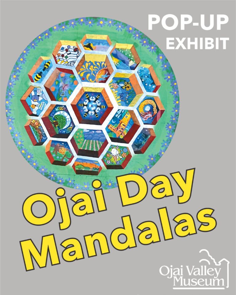 new exhibit OJAI DAY MANDALAS